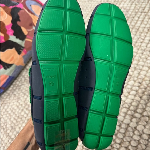 SWIMS Braided Lace Loafers. Mens.